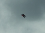 a weak photo of a bali kite...
